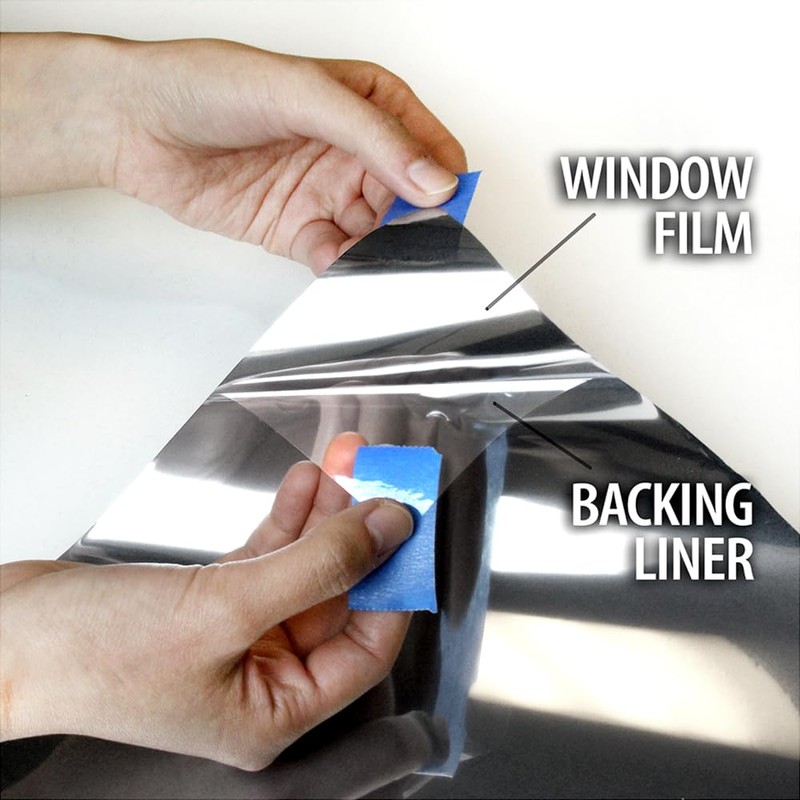 BDF S03 Window Film Highly Reflective Mirror Daytime Privacy and