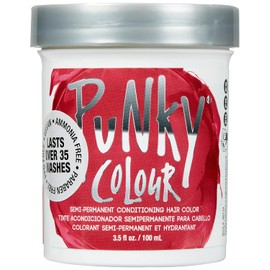 Jerome Russell Punky Color de Cabello Acondicionador Semi-Permanente, Cherry on Top, 100 ml/3.5 fl. oz, Paquete de 1