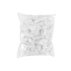 Shower Caps Disposable 100pcs Waterproof Transparent Comfortable Loose Design & Tear-resistant Durable Material Hair Caps for Hair Coloring Hair Dyeing Treatment Kids