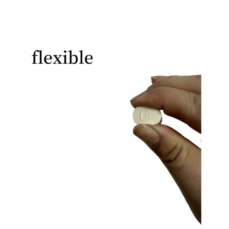 26 Pack Solid Rubber Stopper, White Lab Plug, 000# -