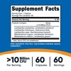 Nutricost Nutricost Probiotic Complex (10 Billion CFU) 60 Capsules -