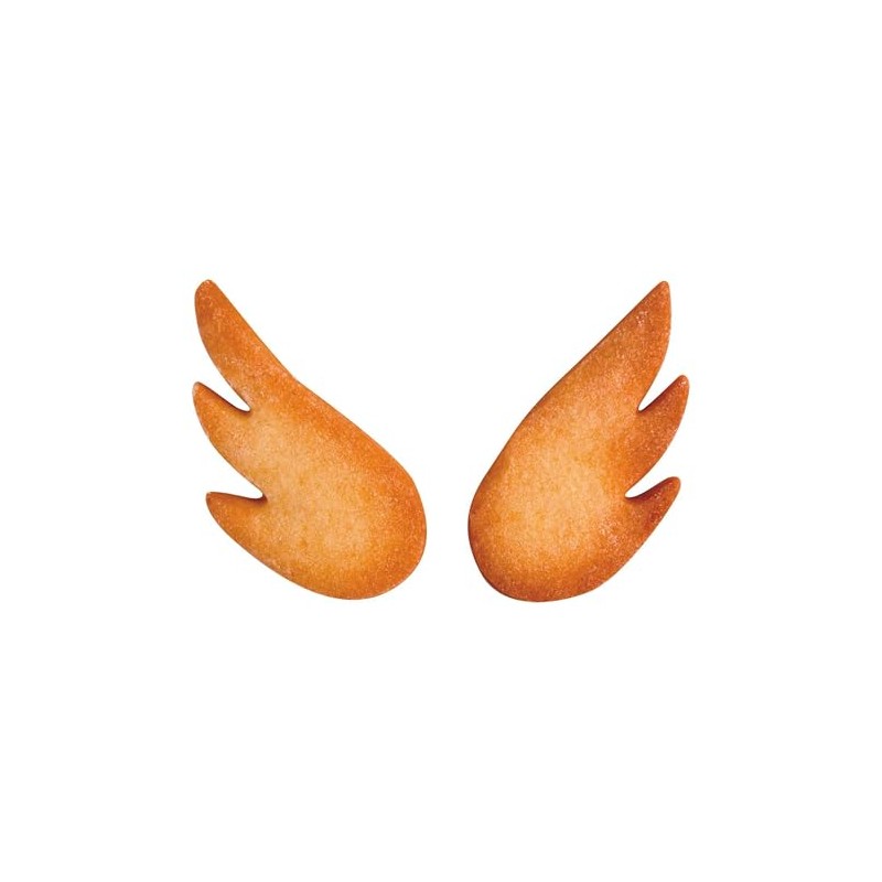 Staedter Angelwings Cookie Cutter, Silver, 5.5 cm