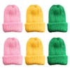 Taasmoog Set of 6 Knitted Egg Cozy Hats, Egg Warmers,