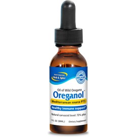 Pack of 1 x North American Herb and Spice Oreganol Oil of Oregano - 1 fl oz