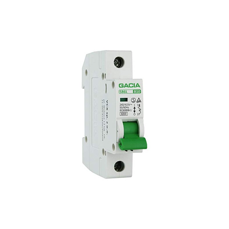 Circuit Breaker B10A 1-Pin 6kA Circuit Breaker LS Switch Gacia
