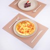 ejonirinjonir EI 18pcs Beige Wheat Straw Plates,Unbreakable Dinner Plates,Reusable Deep