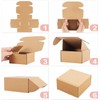 9x6x3 inch Shipping Boxes Pack of 25，Livejun Brown Corrugated Cardboard
