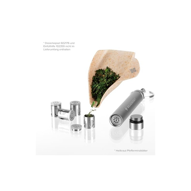 WOLKENKRAFT WOLKENKRAFT Capsule Caddy Transport Container for 5 Dosing Capsules