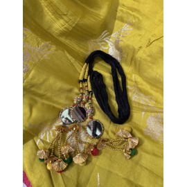 Accesorios Para El Cabello Con Borlas Para Niñas, Paranda Choti, Extensiones De Cabello, Paranda Choti Para Mujeres, Accesorios De Boda, Cabello Para Mujeres, Paranda Grande Dorada Con Espejo