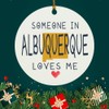 Family Christmas Ornament Albuquerque NM New Mexico Someone in Loves