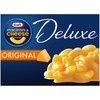 Kraft Macaroni & Cheese Deluxe Dinner, Original Cheddar, 14-Ounce Boxes