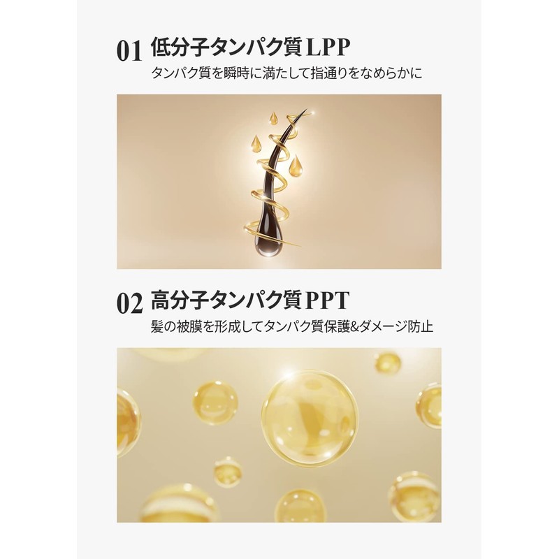 DALEF Keratin Repair LPT Shampoo 16.9 fl oz (500 ml)