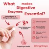 Brightcaps Digestive Enzymes 120 Tablets | Contains Digezyme, Amylase, Lactase,