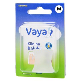 Vaya Medical Toe Separator Hallux Valgus Bunion Correction Toe Straightener Overlapping Toes SmartGel Medical Polymer Gel 1 Piece Size M