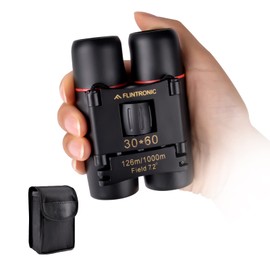 Flintronic 30 x 60 HD Telescope Mini Binoculars Waterproof Portable, Foldable Compact Pocket Size Small and Lightweight for Adults Kids Hunting, Sightseeing, Bird Watching, Hiking, Camping