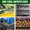 Adjustable Bungee Cords with Hooks, 10 Pack, 31", EPDM Rubber