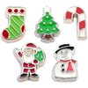 5 Floating Locket Charms Holiday Christmas Gift Theme for Your Living Locket