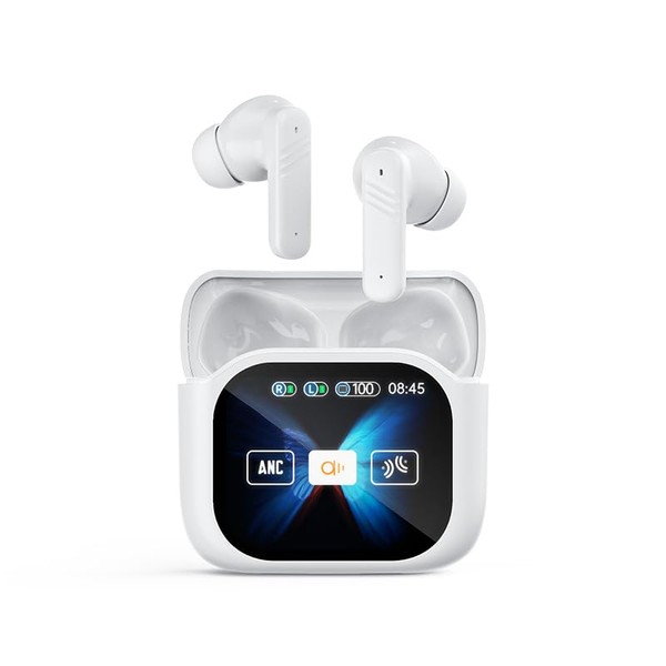 KIMOKU Wireless Earphones, Bluetooth Earphones, Wireless Noise Canceling, Up to