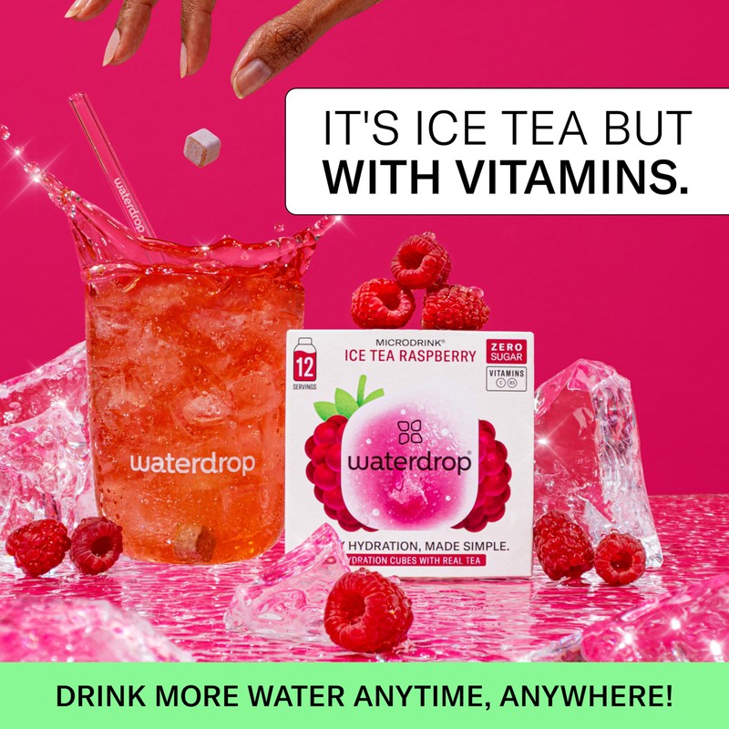 waterdrop® Microdrink ice Tea Set - 36 Drops Cubes, Zero