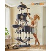 Feandrea Cat Tree, 81.1-Inch Large Cat Tower with 13 Scratching