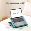 HUANUO Adjustable Lap Desk - with 8 Adjustable Angles &