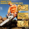Haishine 46mm Piston Ring Fit for Husqvarna 51 55 Rancher