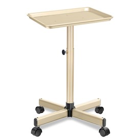 Salon Tray Wheels Tattoo Tray Rolling Trolley Stabilized Salon Service Trays-Height Adjustble Hair Service Color Tray