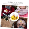 DOITOOL 25 Pcs Felt Bees Decorations for DIY Crafts Hat