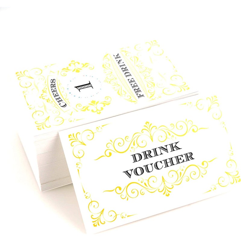 RXBC2011 100 Free Drink Tickets Coupons for a Free Drink