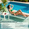 LukLoy 2" Wide 20ft Long Vinyl Straps for Patio Chairs