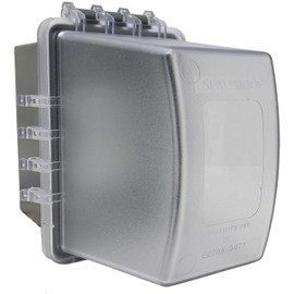 Sealproof 1-Gang Weatherproof In Use Outdoor Outlet Extra Deep Cover | Lockable, UL Extra Duty Compliant, 18 Configurations, Polycarbonate