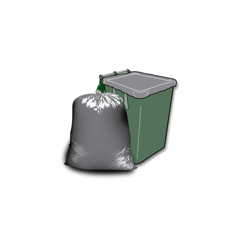 Mr Clean Council Bin Liners 25-Pieces, 120 Litre Capacity