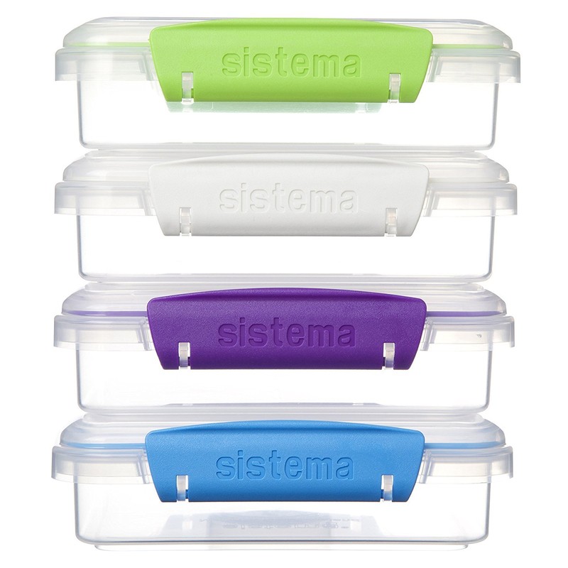 Sistema To Go Collection Sandwich Box Food Storage Container, 15.2