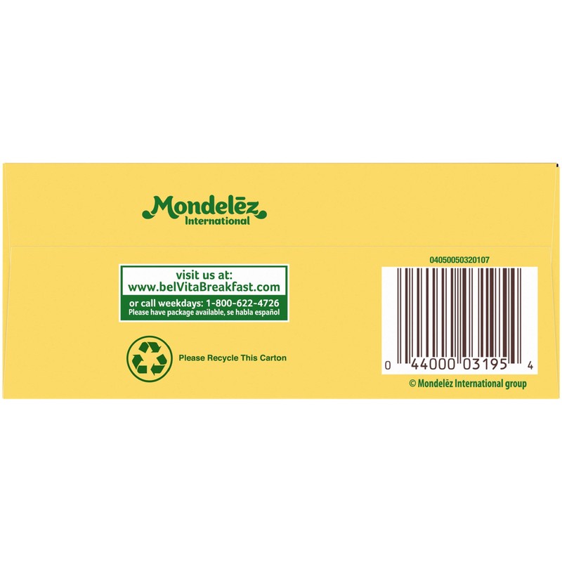 belVita Cinnamon Brown Sugar Breakfast Biscuits, 5 Packs (4 Biscuits