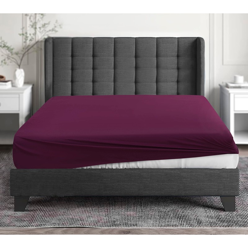 Sapphire collection 200 Thread Count 100% Egyptian Cotton Fitted Sheet