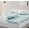 Nestl Mattress Topper, 2 Inch Memory Foam Topper, Gel Infused