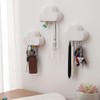 Hsthe Sea Pack of 2 Cloud Key Holder for Wall
