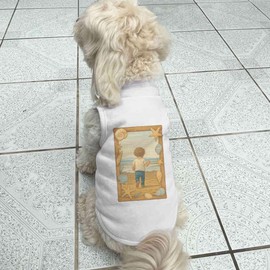 'Boy on the Beach' Pet Dog/Cat T-Shirt (PT00152692)