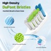 Replacement Brush Heads Compatible with Sonicare Electric Toothbrushes, Dupont Bristles