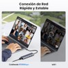UGREEN Adaptador USB C a Ethernet 1000Mbps, 5 en 1