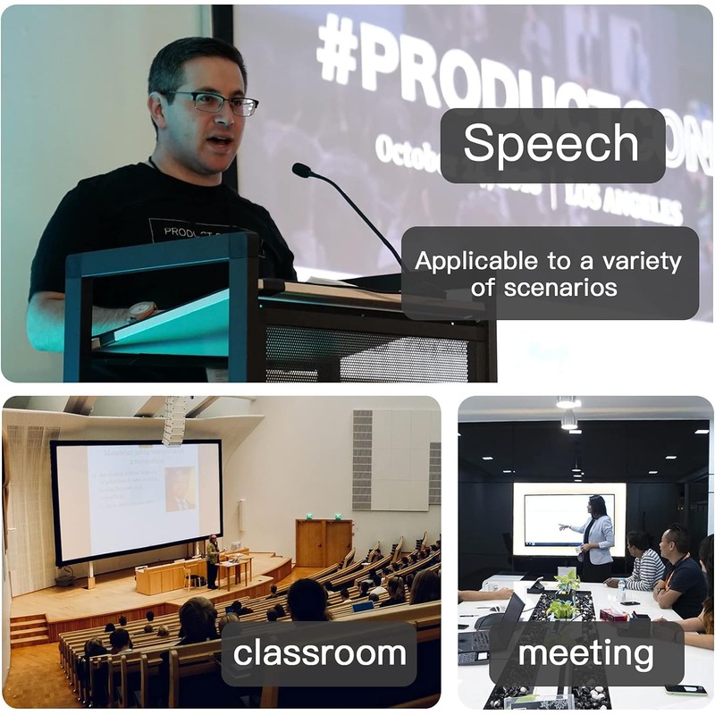 Presentation Clicker Wireless Presenter Laser Pointer for Presentations Remote RF