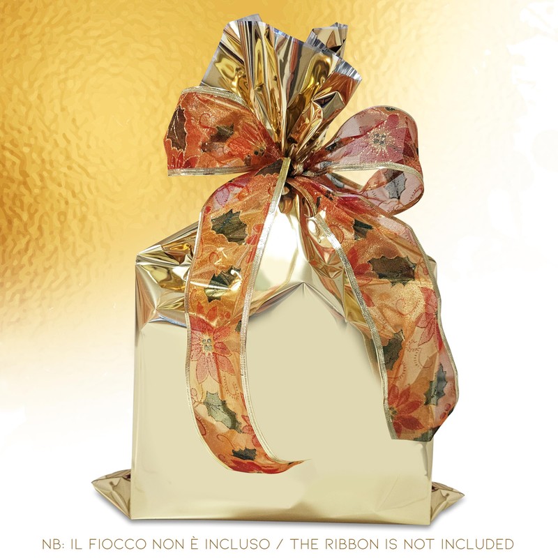 Decoraparty 50 Metallic Gold Envelopes 20x35cm Gold Polypropylene Rectangle Elegant