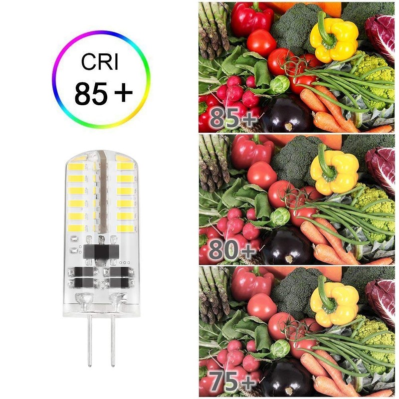 DiCUNO G4 3W LED Daylight White Light Lamps AC/DC 12V