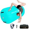 InflatoX Inflatable Gymnastics Air Barrel Roller & Tumbling Mat with
