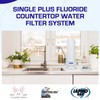 Crystal Quest Single Plus Fluoride Countertop Water Filter System