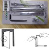 2 Pcs Gate Spring self Closing Door Closers,Automatic gate Closer,