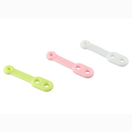 30Pcs Clothes Hanger Windproof Silicone Strip Hook,Non-Slip Clothes Drying Rack Fixed Buckle Anti-Drop Cloth Hanger Falling Silicone Strip Buckle