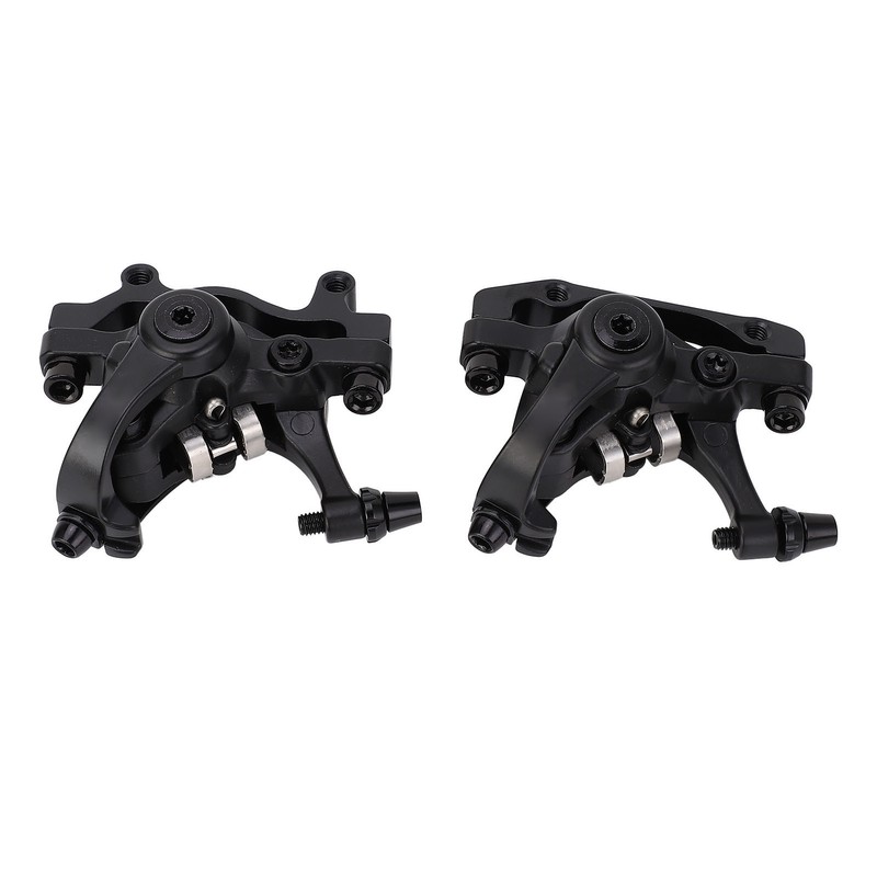 2PCS Bike Disc Brake Kit Aluminum Alloy Bilateral Drive Mechanical