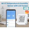 Smart WiFi Temperature Humidity Monitor: TUYA Wireless Temperature Humidity Sensor
