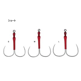 Gamakatsu GA060 L Assist Hook Saber Double Short